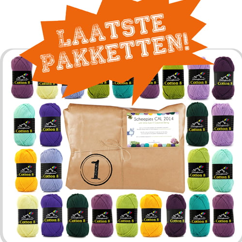 Scheepjes deken CAL2014 - garenpakket