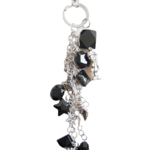 D10169_sleutelhanger_zwart_met_bedels.png Sleutelhanger of tashanger zwart