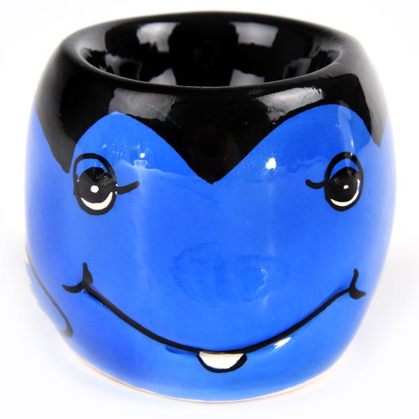 Eierdopje clownvis blauw zwart