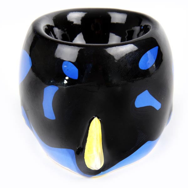 Eierdopje clownvis blauw zwart