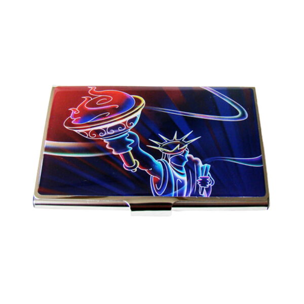 Visitekaartjesdoosje vrijheidsbeeld