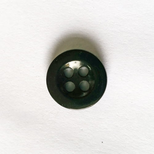 Knoop zwart 13 mm