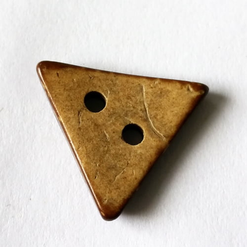 driehoekige knoop van kokos