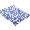 Sarong 33, zebraprint blauw/wit