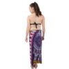 Sarong 31, vlinders paars/blauw/geel/rood/wit