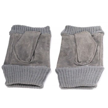 Vingerloze handschoenen grijs
