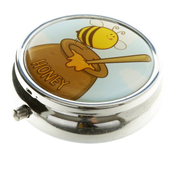 Pillendoosje bij met honingpot