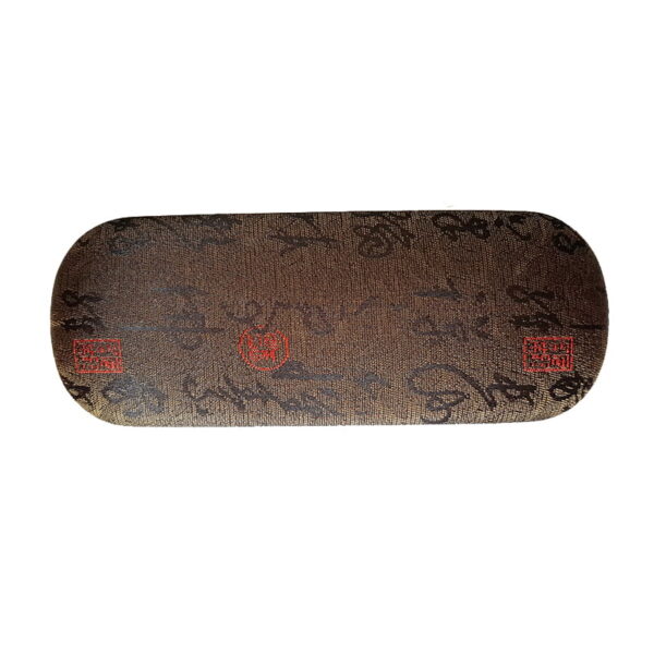 Mooie bruine brillenkoker