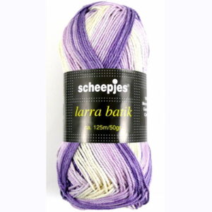Larra Batik 7505 - lila/paars/wit - Scheepjeswol
