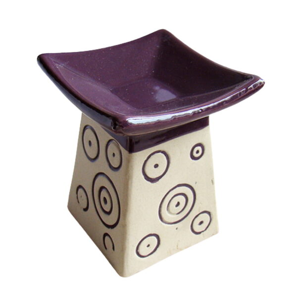 Olieverdamper spiraal paars