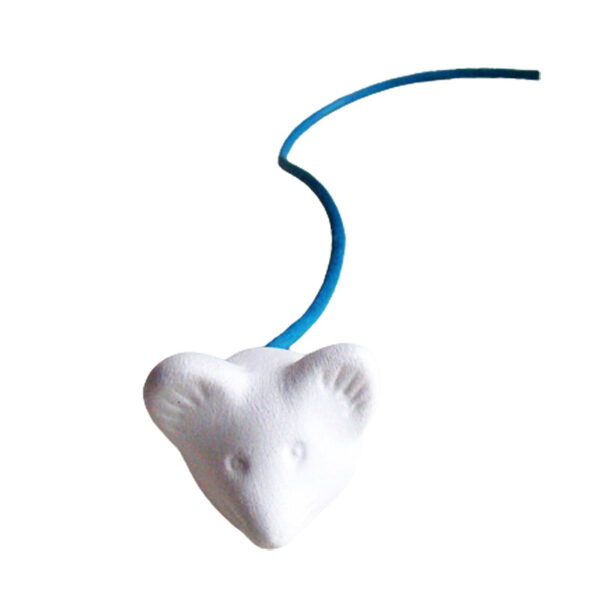 Geursteentje muis met staartje