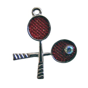 Bedel tennisrackets rood