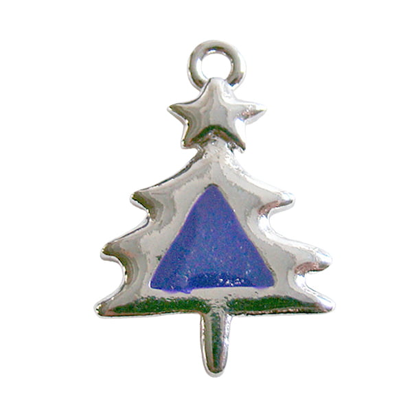 bedel kerstboom paars