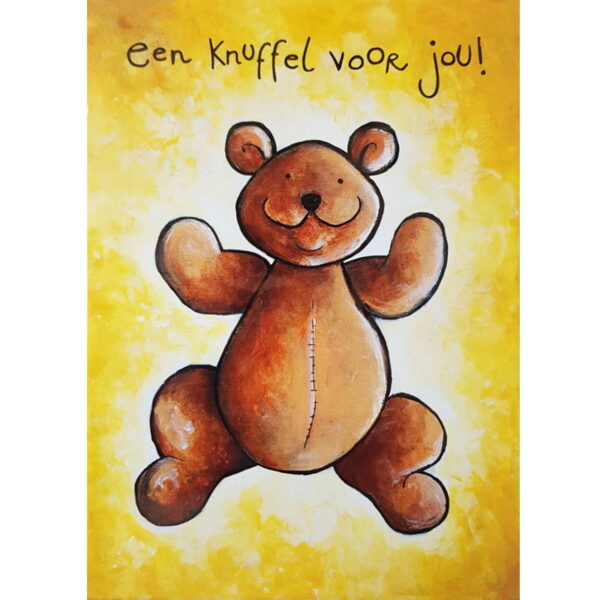 Kaart Een knuffel voor jou - Sidedish