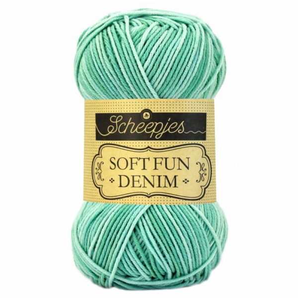 Softfun Denim 516 - Groen - Scheepjeswol