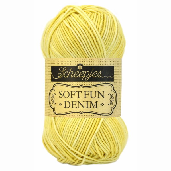 Softfun Denim 518 - Geel - Scheepjeswol