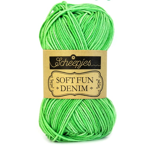Softfun Denim 506 - Groen - Scheepjeswol