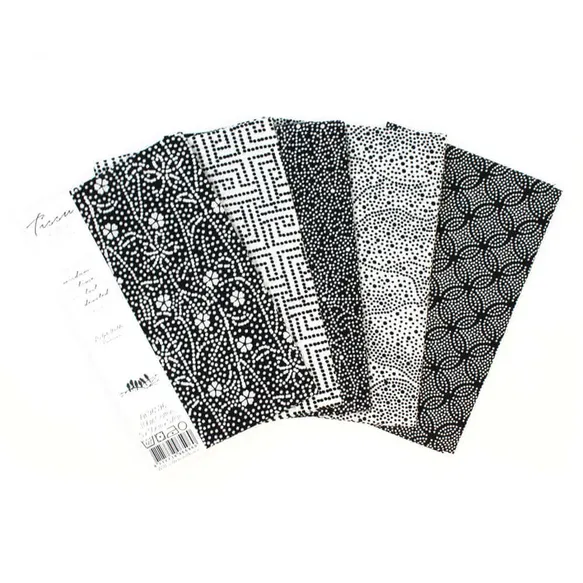 Tissu de Marie stof - Devoted Daisy - 5 lapjes katoen