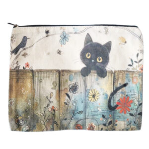 toilettas make-uptasje poes Toilettasje/make-up tasje poes