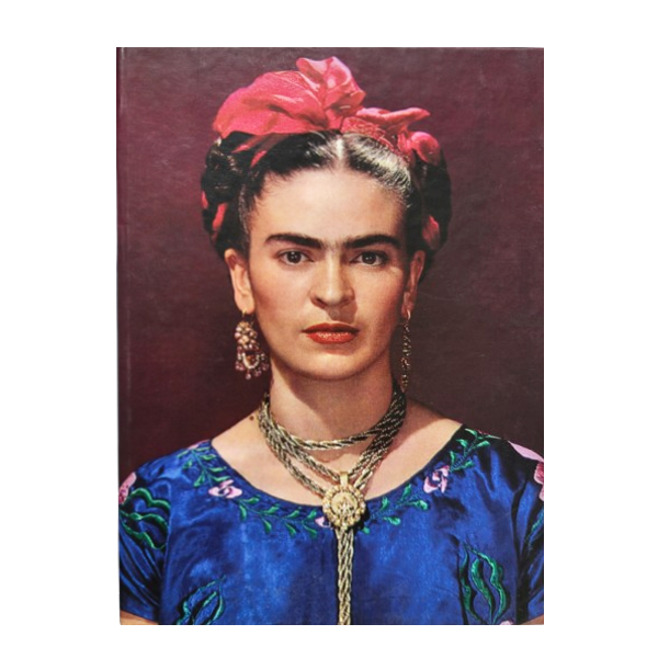 notitieblok of schetsblok met afbeelding van Frida Kahlo
