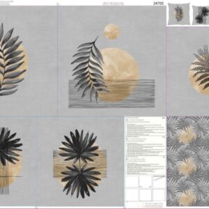 Stenzo kussenpaneel palms