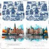 Tas paneel Heritage blue
